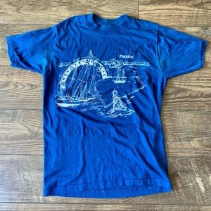 VTG Signal Brand SS Mackinac Nautical 80’s T Shirt